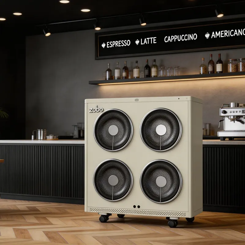 ZB-ES3 electric infrared radiant heater on casters